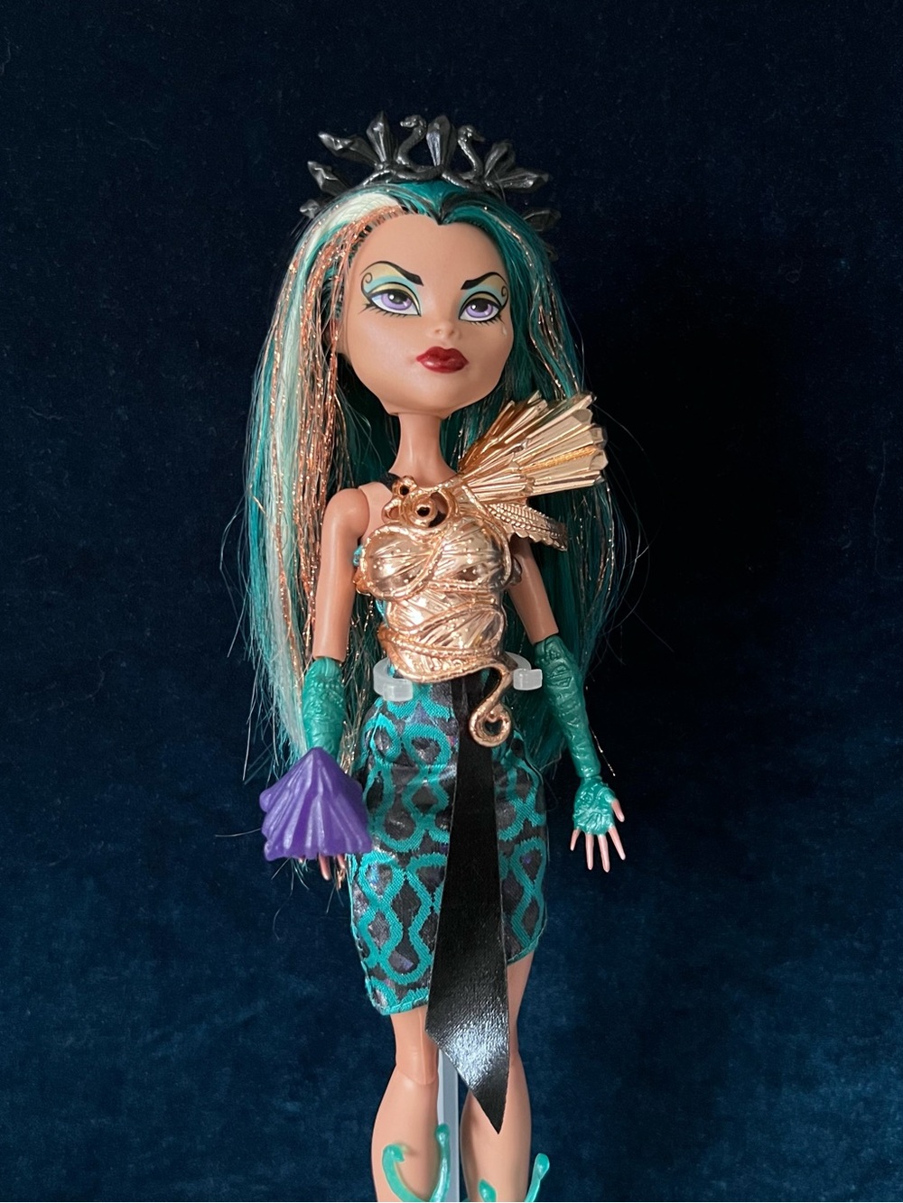 Monster High Doll Nefera Boo York Boo York Crystal Comet